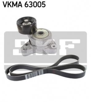 Поликлиновой ременный комплект SKF VKMA63005