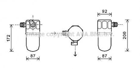 Осушувач кондиціонера AVA COOLING OLD563