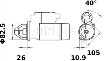 Автозапчасть Letrika MS68