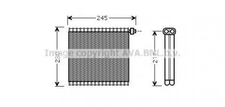 Випаровувач кондиціонера AVA COOLING MZV217