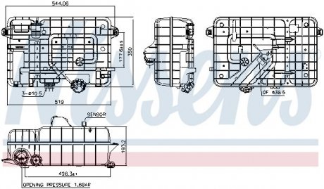 Автозапчасть NISSENS 996038
