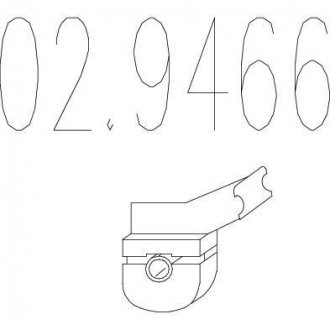Елемент монтажний MTS 029466