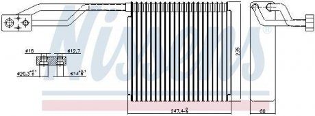 Автозапчастина NISSENS 92326