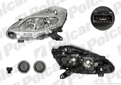 Фара основна Polcar 606410E