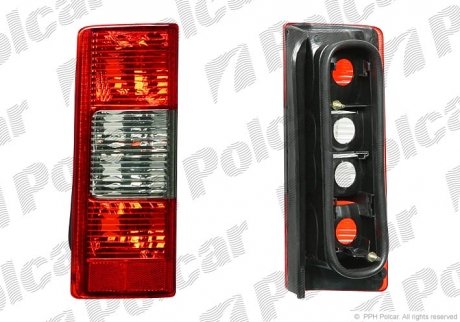 Ліхтар задній | OPEL CORSA, 01- Polcar 5556872