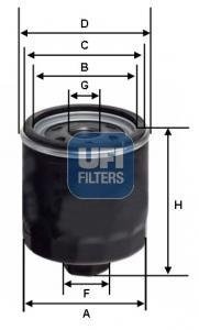 Автозапчасть UFI 2359200