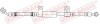 PRZEWOD HAMULC ELAST BRAKE HOSE SZT QUICK BRAKE 58821 (фото 1)