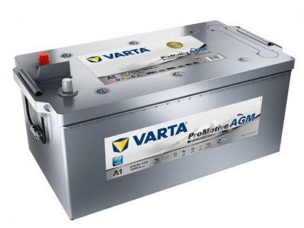 Акумуляторна батарея 210Ah/1200A (518x274x242/+L/B00) (AGM) VARTA 710901120E652