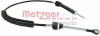 Трос куліси Audi A1/Skoda Fabia/Roomster/VW Polo 99- (1224mm) METZGER 3150179 (фото 1)