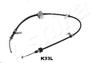 Трос ручника (задній) (L) KIA Rio 1.4-1.6 05-14/Hyundai Verna 1.4-1.6 99-13 ASHIKA 1310KK33L