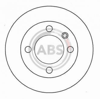 Гальмівний диск A.B.S. 16187 (фото 1)