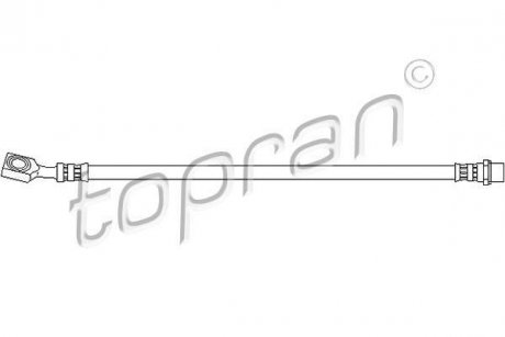 Гальмiвний шланг TOPRAN / HANS PRIES 207223 (фото 1)