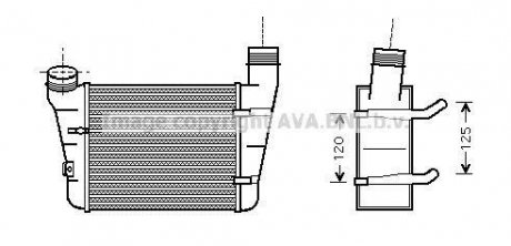Інтеркулер AVA COOLING AIA4221 (фото 1)