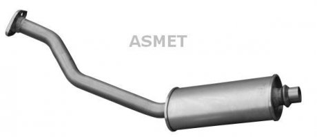 Передній глушник,випускна сист Asmet 09097 (фото 1)