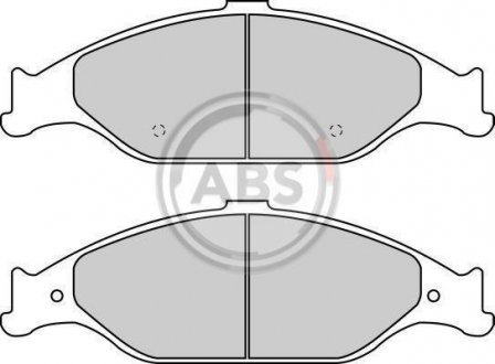 Гальмівні колодки, дискове гальмо (набір) A.B.S. 38804 (фото 1)