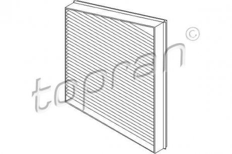 Фільтр повітря (салону) TOPRAN / HANS PRIES 400211