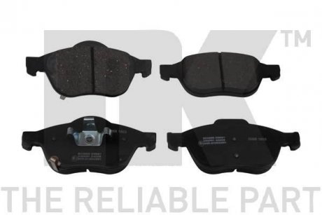 Пружинки пер. колодок NK 224566