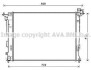 Радіатор, охолодження двигуна AVA COOLING HY2285 (фото 1)