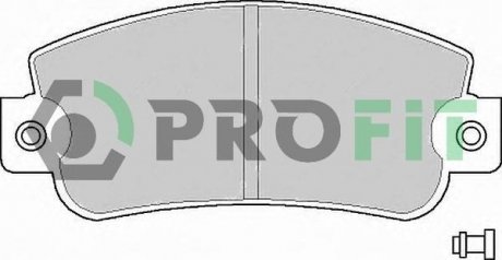Колодки гальмівні дискові PROFIT 50000346