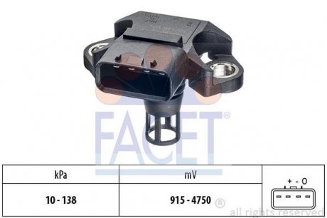 Датчик абсолютного давления - MAP Sensor FACET 103320