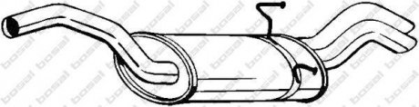 Глушник вихлопних газів (кінцевий) BOSAL 190301 (фото 1)