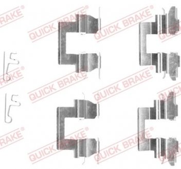 Монтажний набір гальмівної колодки QUICK BRAKE 1091608 (фото 1)