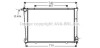 Радіатор, Система охолодження двигуна AVA COOLING HYA2148 (фото 1)