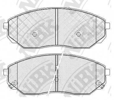 Колодки гальм. NiBK PN0441