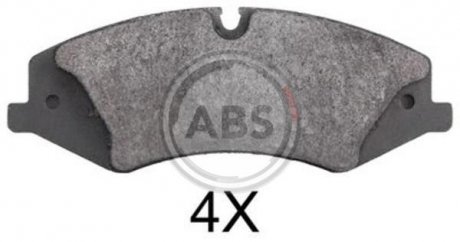 Гальмiвнi колодки дисковi A.B.S. 37803 (фото 1)