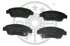 Колодки гальмівні (передні) Honda Civic V/VI/VII 91-05/CRX III 92-98/Jazz 08-14 Optimal BP09815 (фото 1)