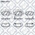 КОЛОДКИ ГАЛЬМІВ ПЕРЕДН KIA RIO 10-/ACCENT 10-/SOLA Q-fix Q0931315 (фото 3)