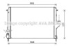 Радіатор двигуна DACIA (AVA) AVA COOLING RTA2478 (фото 1)