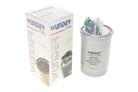 Фільтр паливний WUNDER FILTER WB651