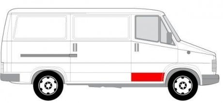 Ремкомплект дверей BLIC 6015002096122P