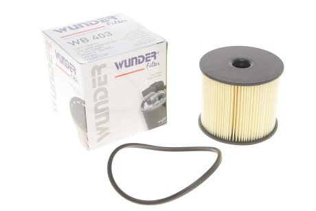 Фільтр паливний Berlingo/Partner 2.0HDi 99-05 (сис-ма Siemens) WUNDER FILTER WB403