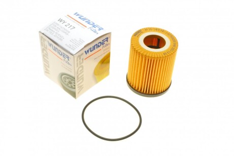 Фільтр масляний MINI Cooper 1.6 i 01-08/Fiat Tipo 1.6 i 15- WUNDER FILTER WY217