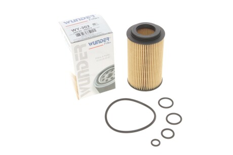 Фільтр мастила Opel Omega B/Vectra B/Astra G 2.0/2.2DTI WUNDER FILTER WY302