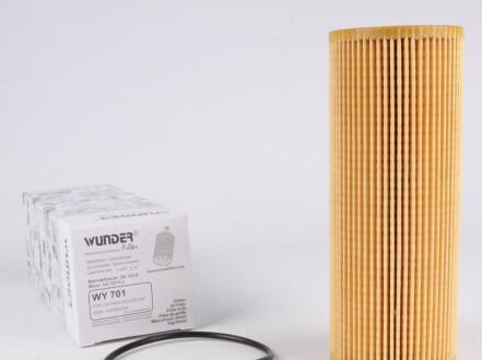 Фільтр мастила MB W124 280E 92-, W124 300-24V 89- WUNDER FILTER WY701