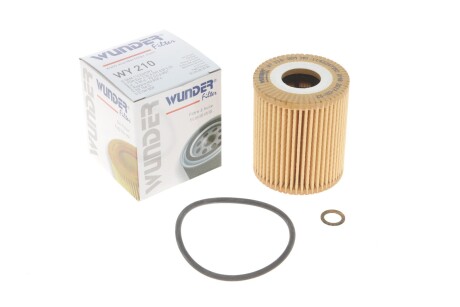 Фільтр мастила BMW 5 (E39)/7 (E38) 3.0 94-03 WUNDER FILTER WY210