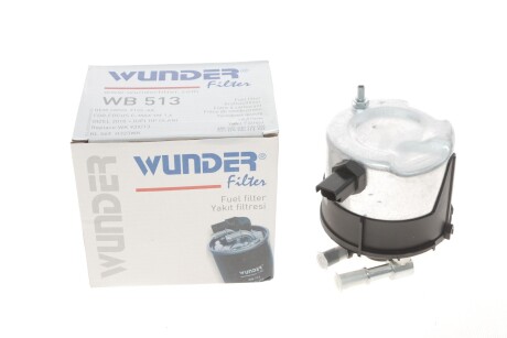 Фільтр паливний Ford Fiesta/Focus 1.6TDCI 03- WUNDER FILTER WB513