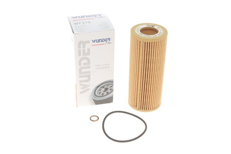 Фільтр масла, BMW 352/525/530/730D E65 02- WUNDER FILTER WY213