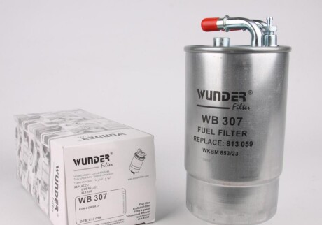 Фільтр паливний Opel Corsa D 1.3CDTI 06- WUNDER FILTER WB307