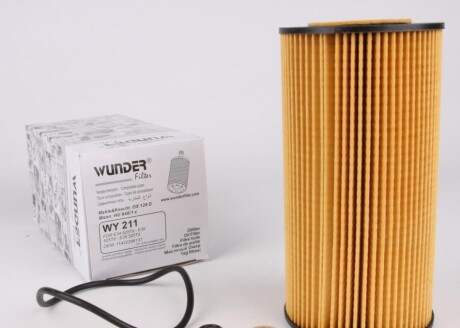 Фільтр мастила Opel Omega 2.5TD 94-03 WUNDER FILTER WY211