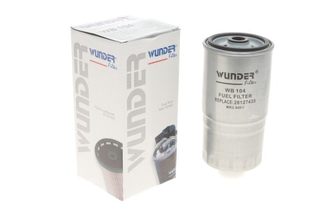 Фільтр паливний VW/Audi 1.6/1.9D/TD WUNDER FILTER WB104