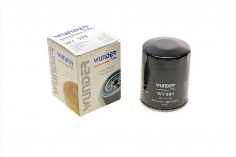 Фільтр масляний WUNDER FILTER WY998 (фото 1)