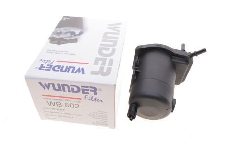 Фільтр палива WUNDER FILTER WB802