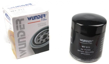 Фільтр масляний WUNDER FILTER WY 911 (фото 1)