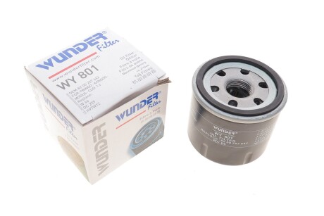 Фільтр масляний WUNDER FILTER WY 801 (фото 1)