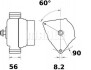 Генератор MAHLE / KNECHT MG 337 (фото 1)