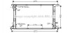 Радіатор, Система охолодження двигуна AVA COOLING AIA2290 (фото 1)